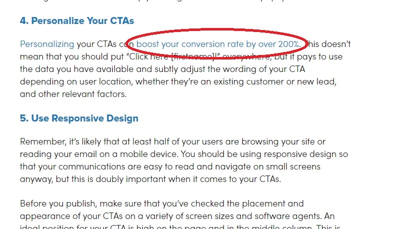 MIG inbound link example
