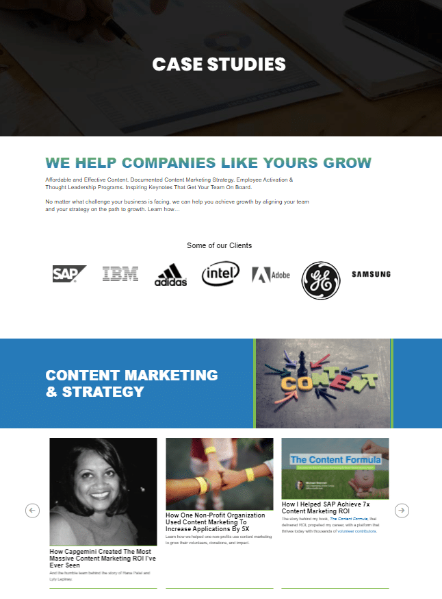 Case Study Website Library