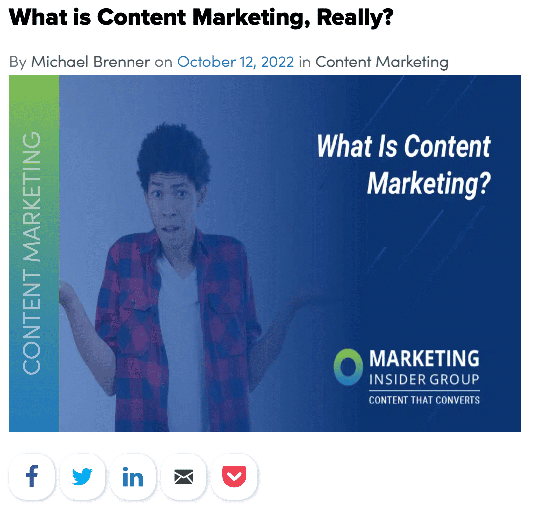 screenshot of high-authority MIG article