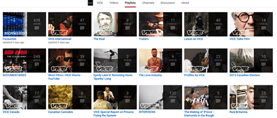 Vice YouTube
